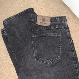 Black Wrangler Jeans